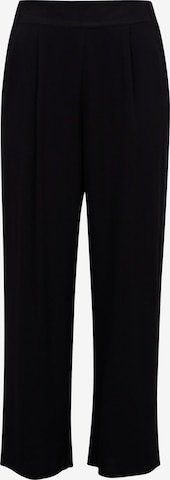 Orsay Pleat-Front Pants in Black: front
