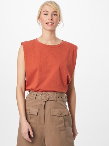 Banana Republic Shirt 'Supima' in Orange: front