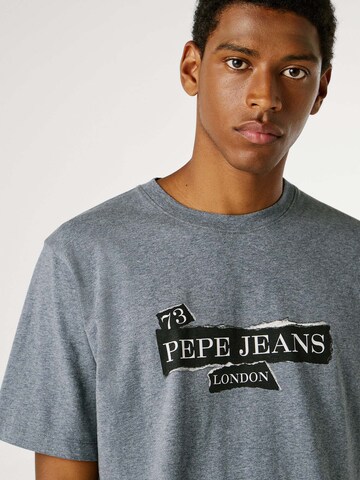 T-Shirt 'GRIFFIN' Pepe Jeans en gris