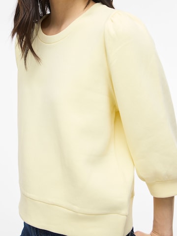 VILA Sweatshirt 'VIVera' in Geel