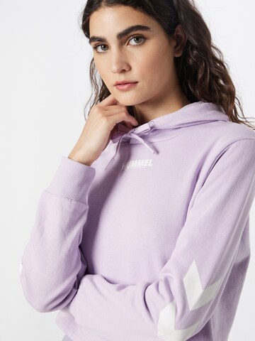 HummelSweater majica 'Legacy' - ljubičasta boja