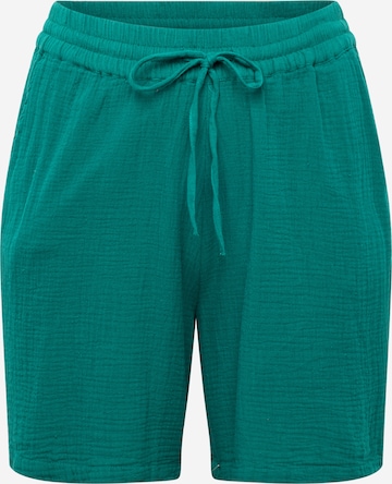 ONLY Carmakoma Lużny krój Spodnie 'THYRA' w kolorze zielony: przód