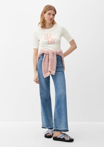 s.Oliver T-Shirt in Weiß