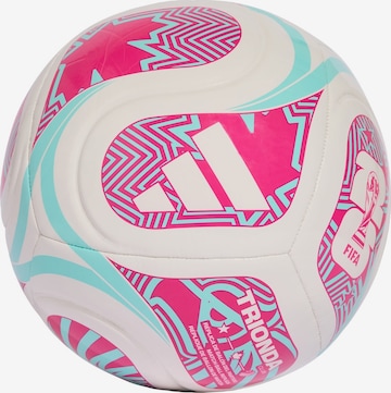 Pallone 'FIFA Fussball-Weltmeisterschaft™ Trionda Club' di ADIDAS PERFORMANCE in bianco: frontale