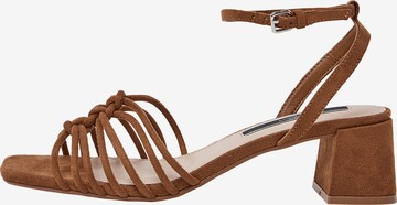 Pepe Jeans Strap Sandals 'ZOE COLORS' in Brown: front