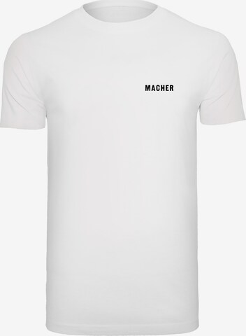 F4NT4STIC Shirt 'Macher' in Weiß: predná strana