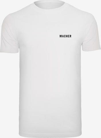 F4NT4STIC Shirt 'Macher' in White: front