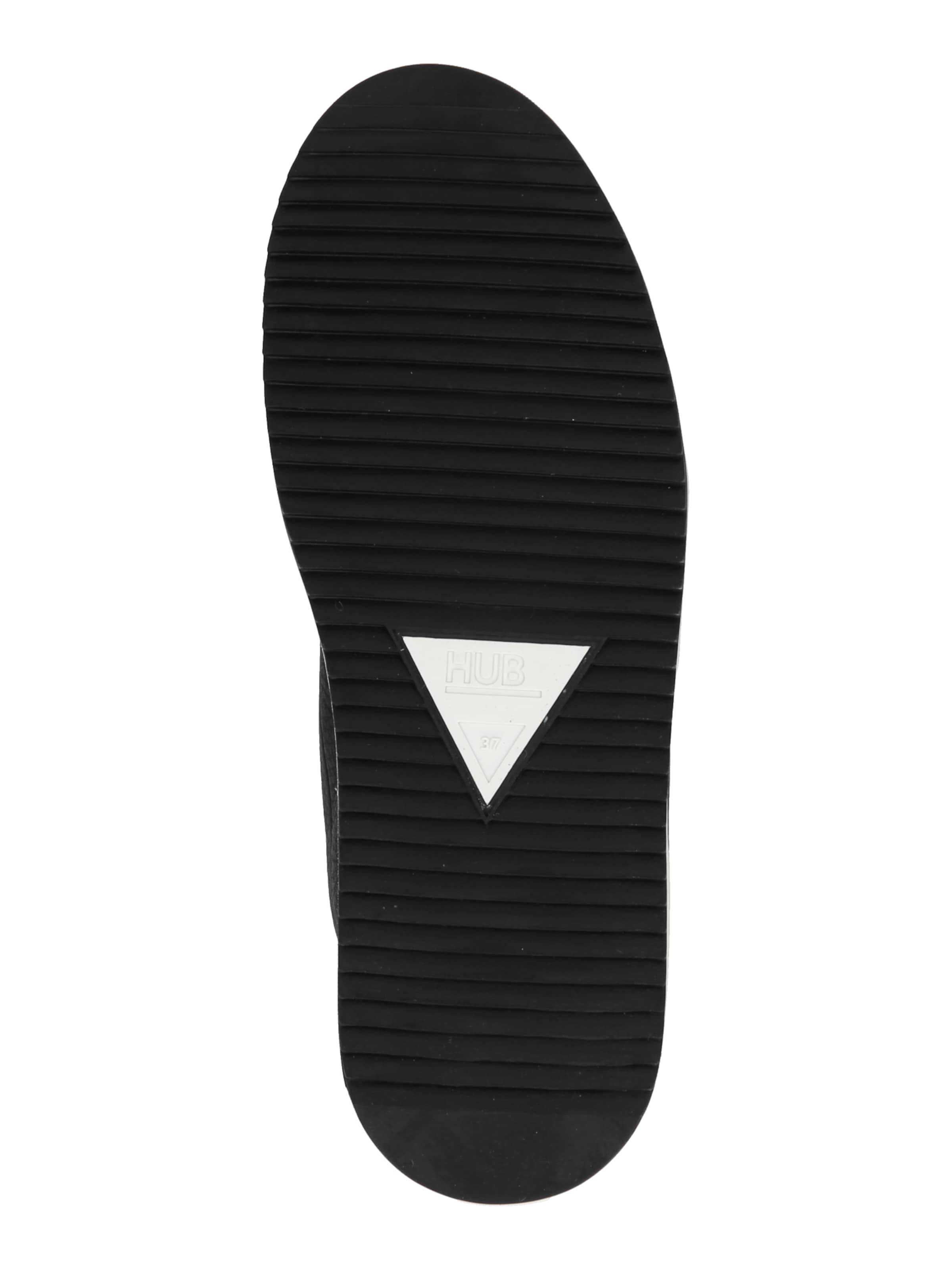 HUB Snørestøvletter 'Chess 2.0' i sort