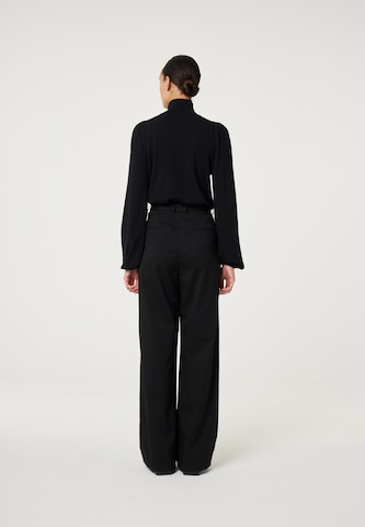 Fabienne Chapot Wide leg Trousers in Black