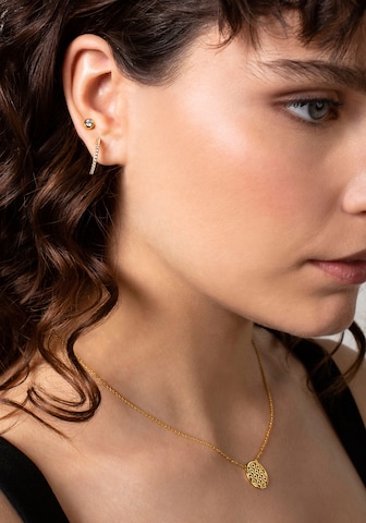 XENOX Earrings in Silver: front