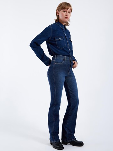 Dr. Denim Slim fit Jeans 'Moxy High Straight Jeans' in Blue
