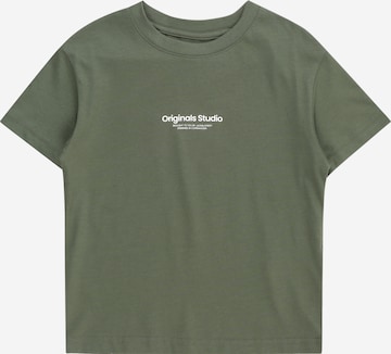 Jack & Jones Junior - Camiseta 'VESTERBRO' en verde: frente