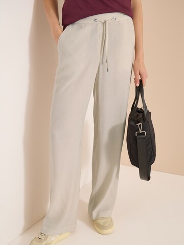 CECIL Loosefit Hose 'Neele' in Beige