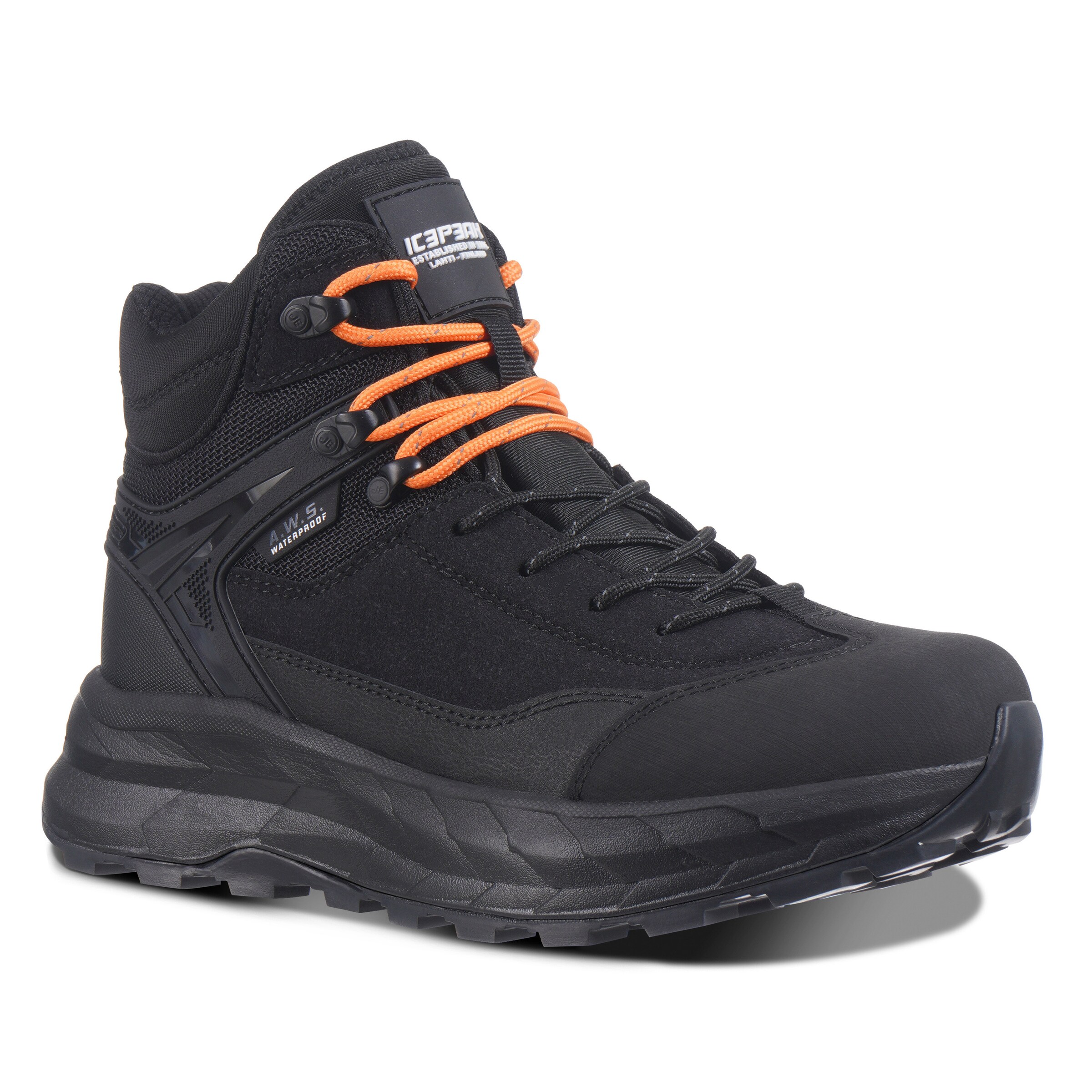 ICEPEAK Boots 'Akaa Ms' in Schwarz