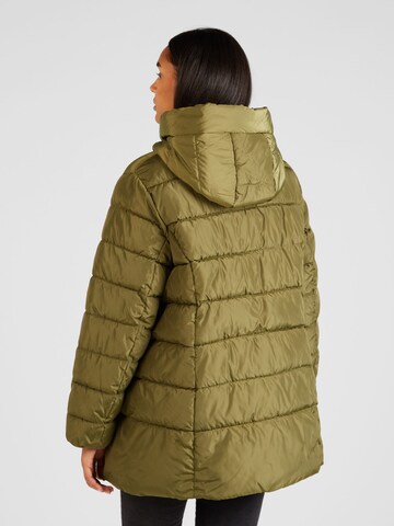 ONLY Carmakoma Winter coat 'NEW LINA' in Green