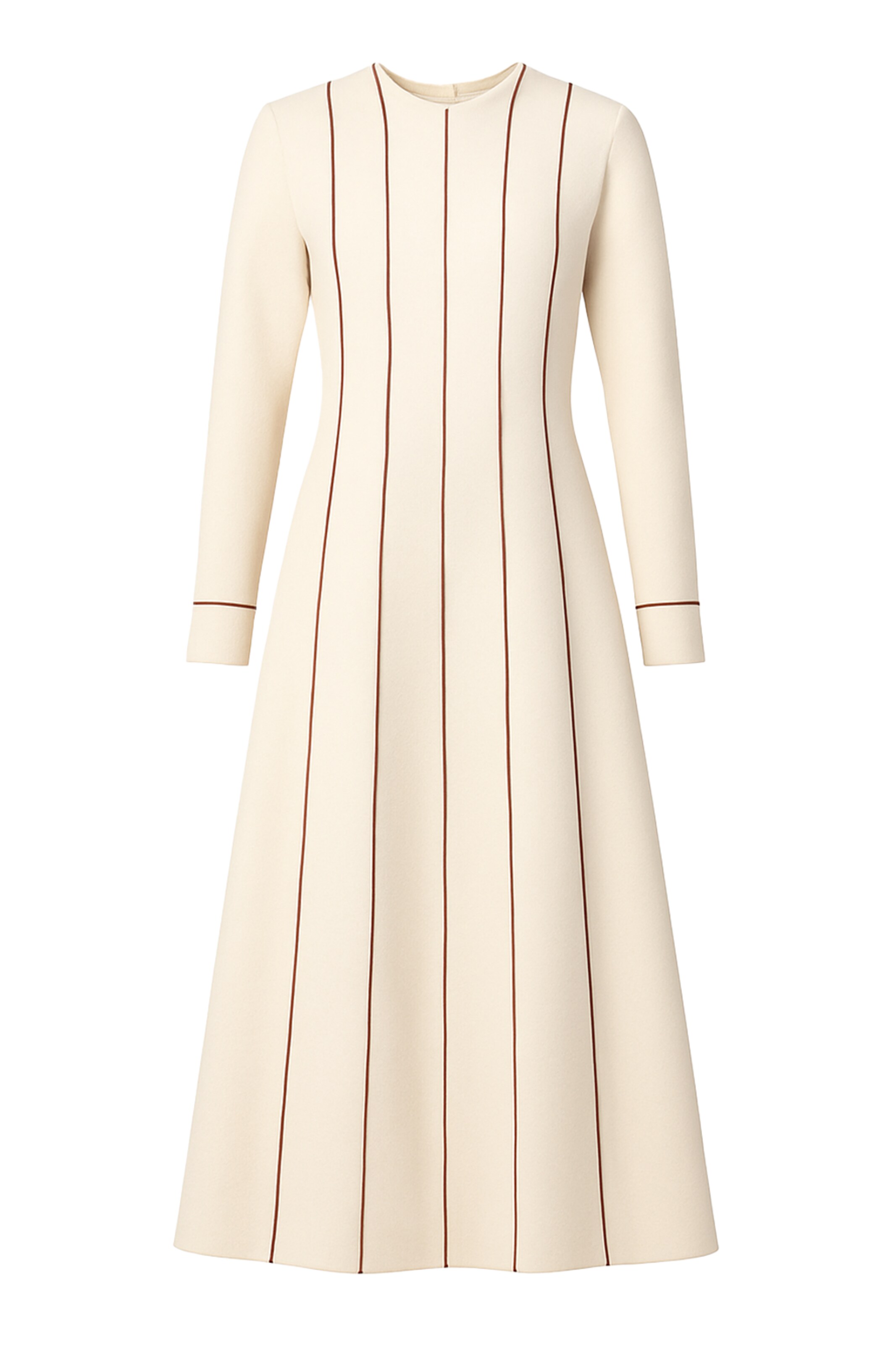 Robe Touche Prive en beige : devant