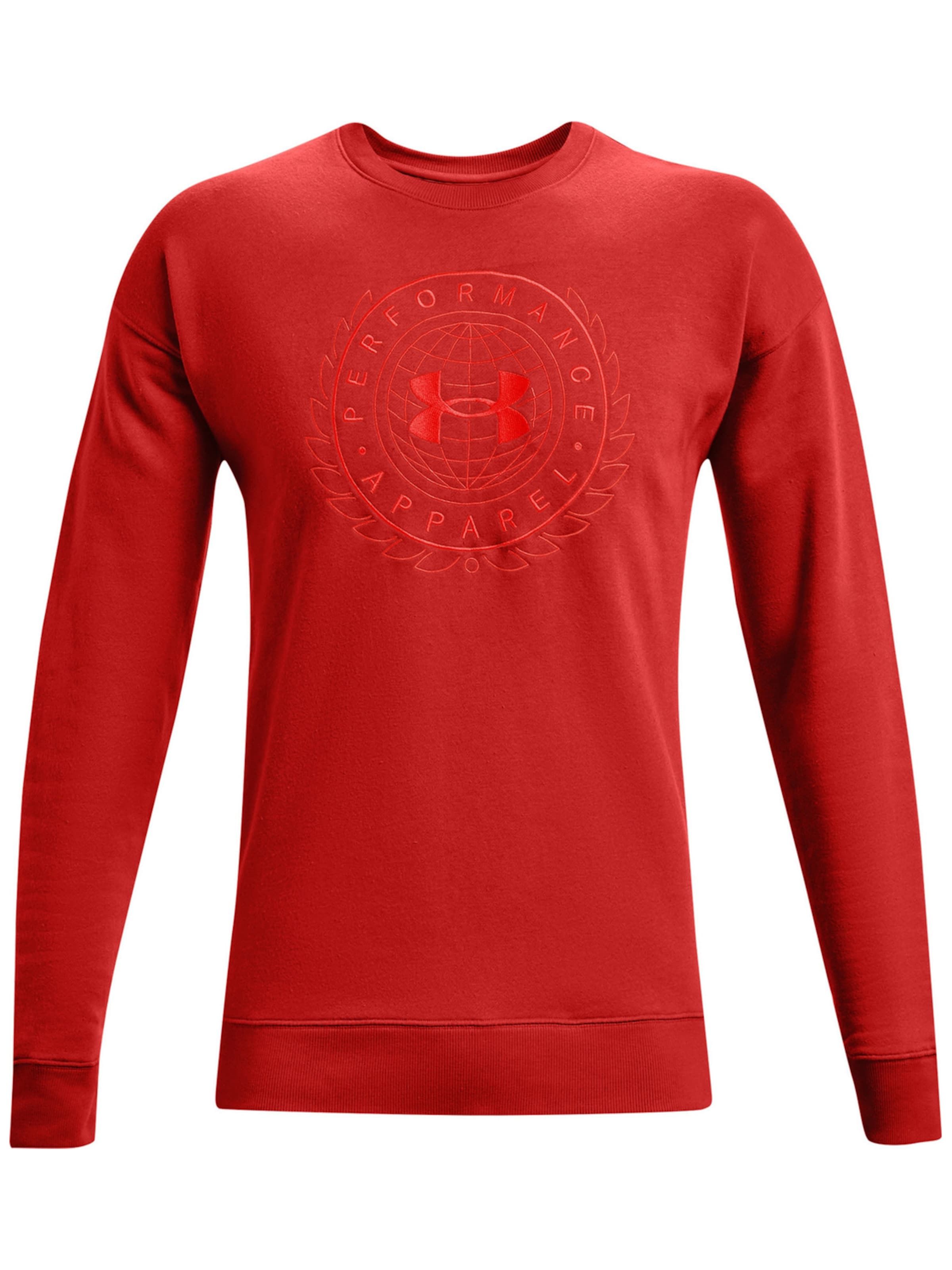 UNDER ARMOUR Shirt 'Under Armour Ua Rival Alma Mater'‌ in XXL in orange, Produktansicht