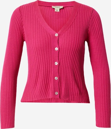 Oasis Cardigan i pink: forside