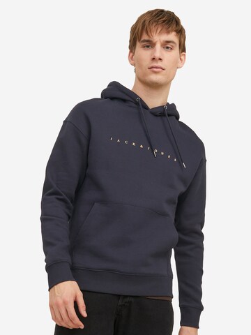 JACK & JONES Sweatshirt 'Star'‌ in Blau