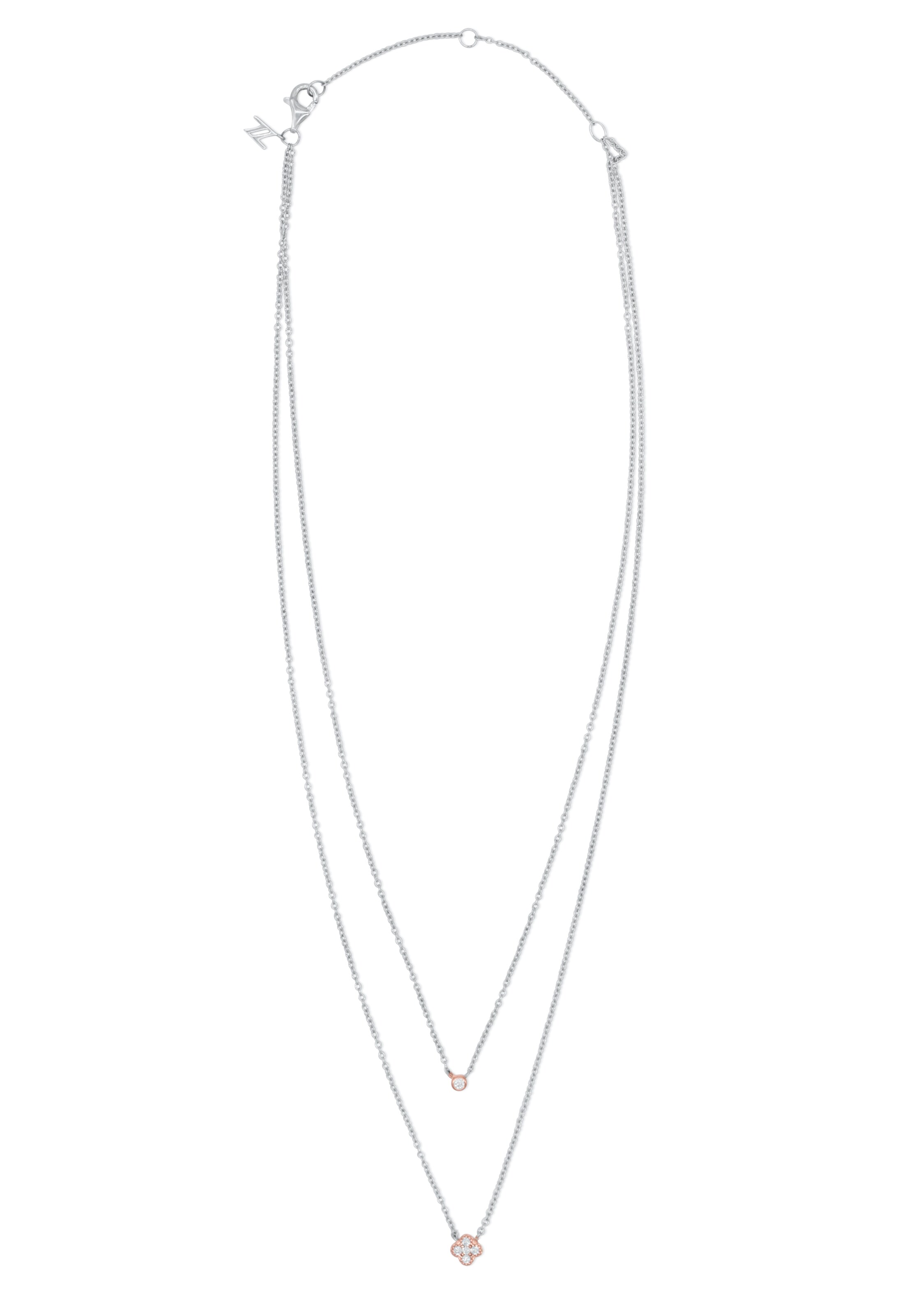Nana Kay Necklace 'Delicate Touch' in Silver: front