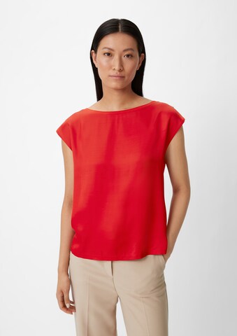 COMMA Blouse in Red: front