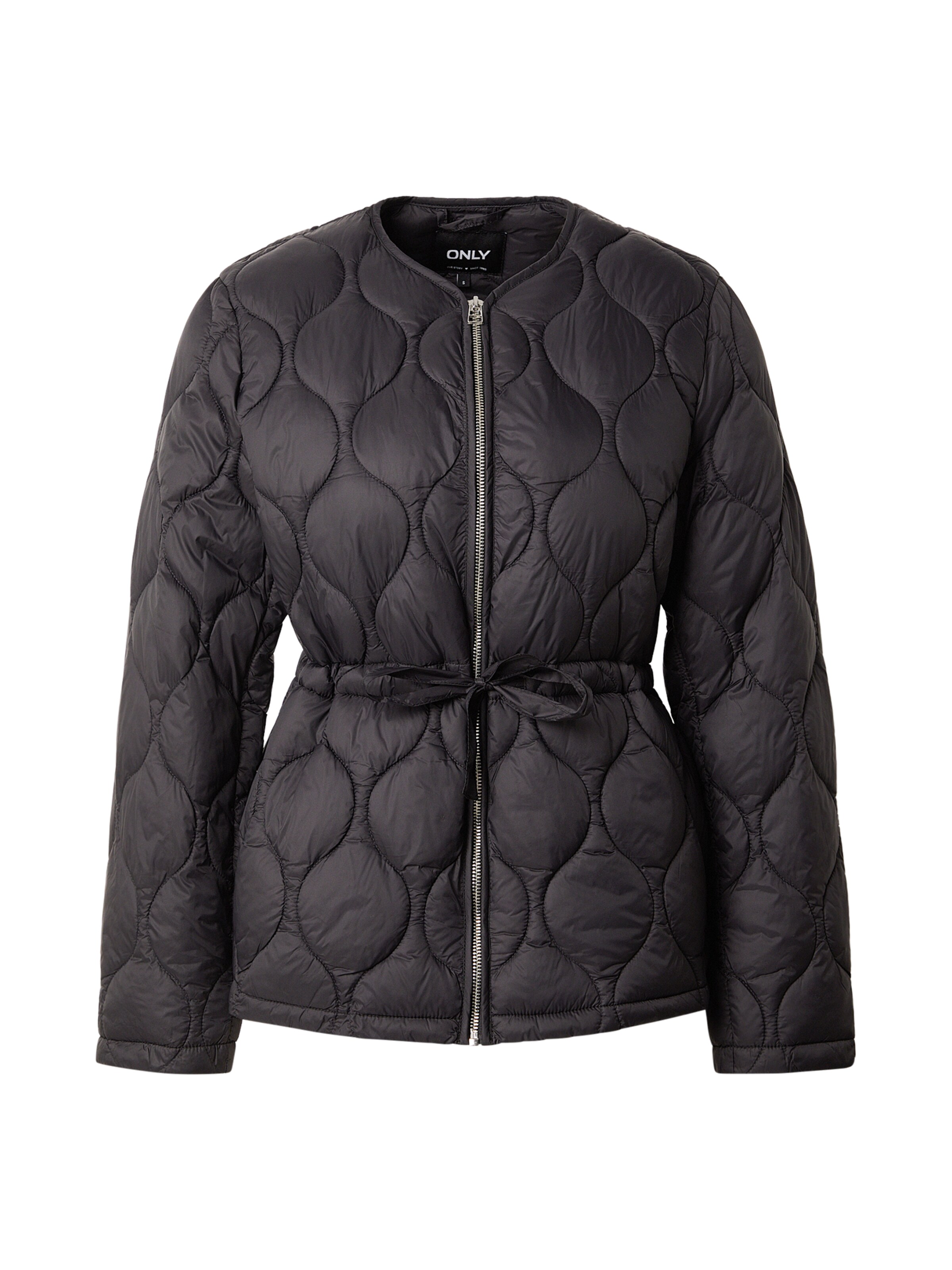 ONLY Välikausitakki 'ONLAmara' värissä musta: etupuoli