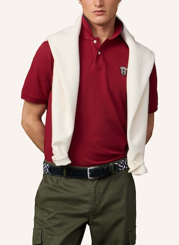 Hackett London Shirt ' HERITAGE BADGE POLO ' in Rood