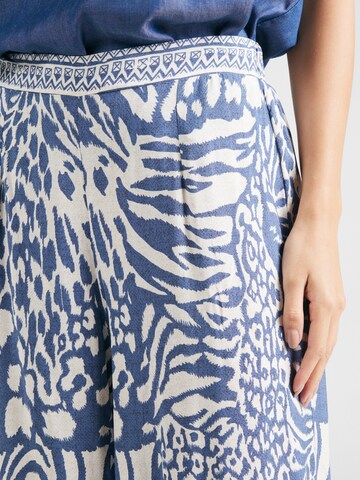Wide Leg Pantalon Molly BRACKEN en bleu