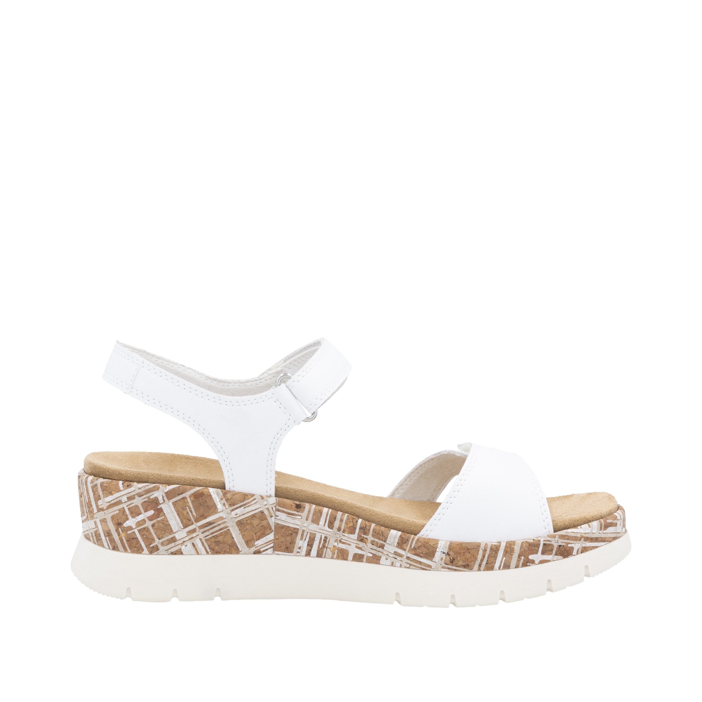 REMONTE Strap Sandals in White