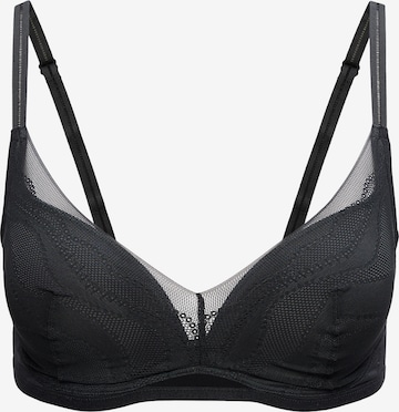 juoda TRIUMPH Marškinėliai Liemenėlė: priekis