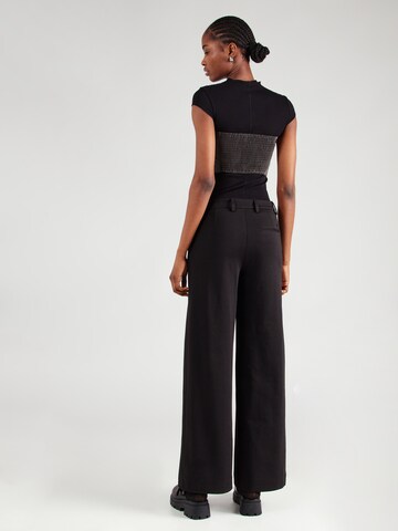 Wide Leg Pantalon '94CINZIA' Gang en noir