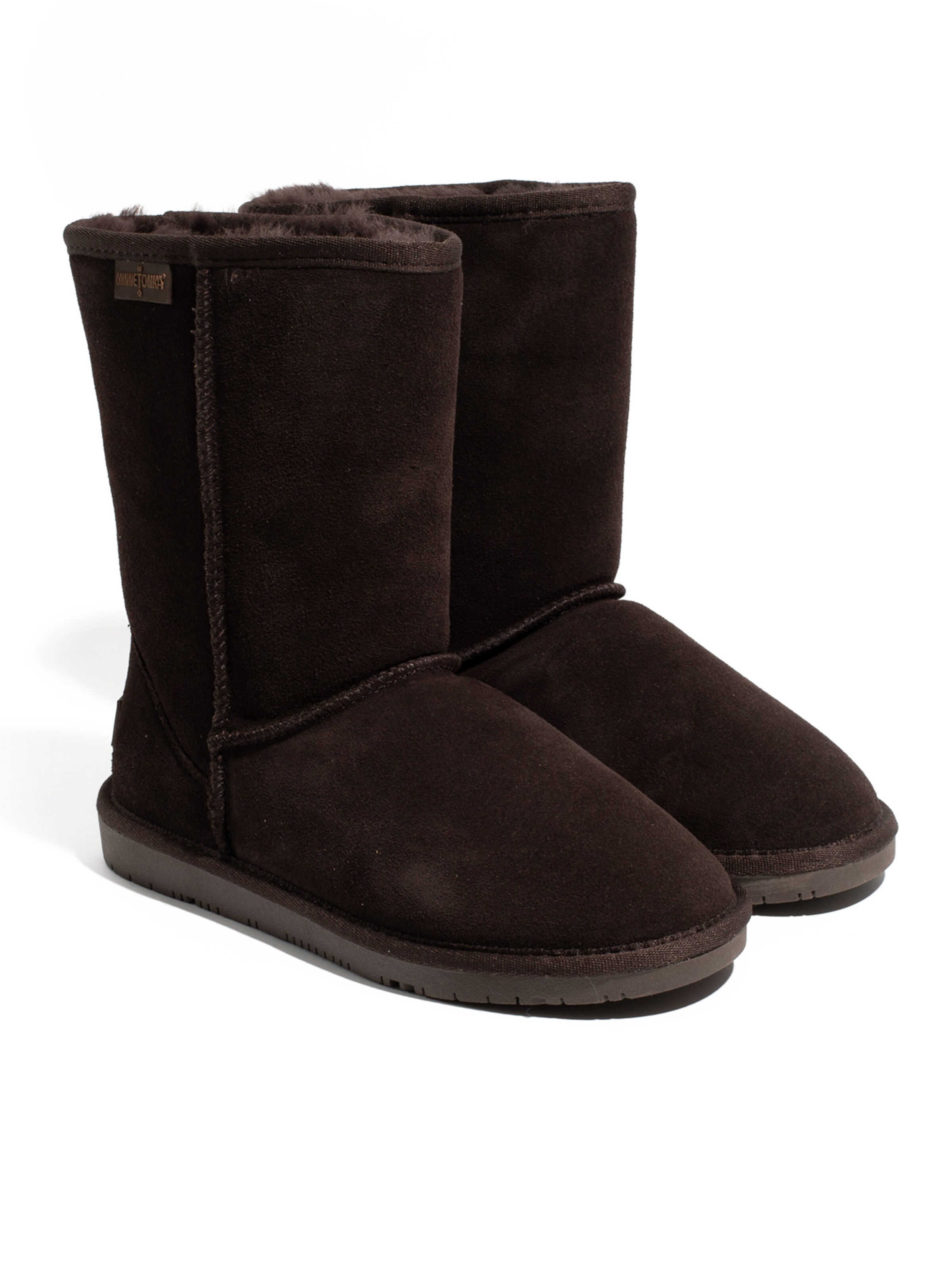 Minnetonka Сноубутсы 'Olympia' в Коричневый