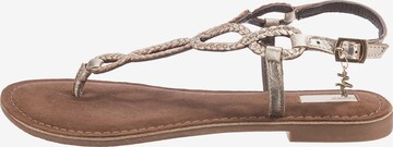 Flip-flops 'Jolene' de la MEXX pe auriu