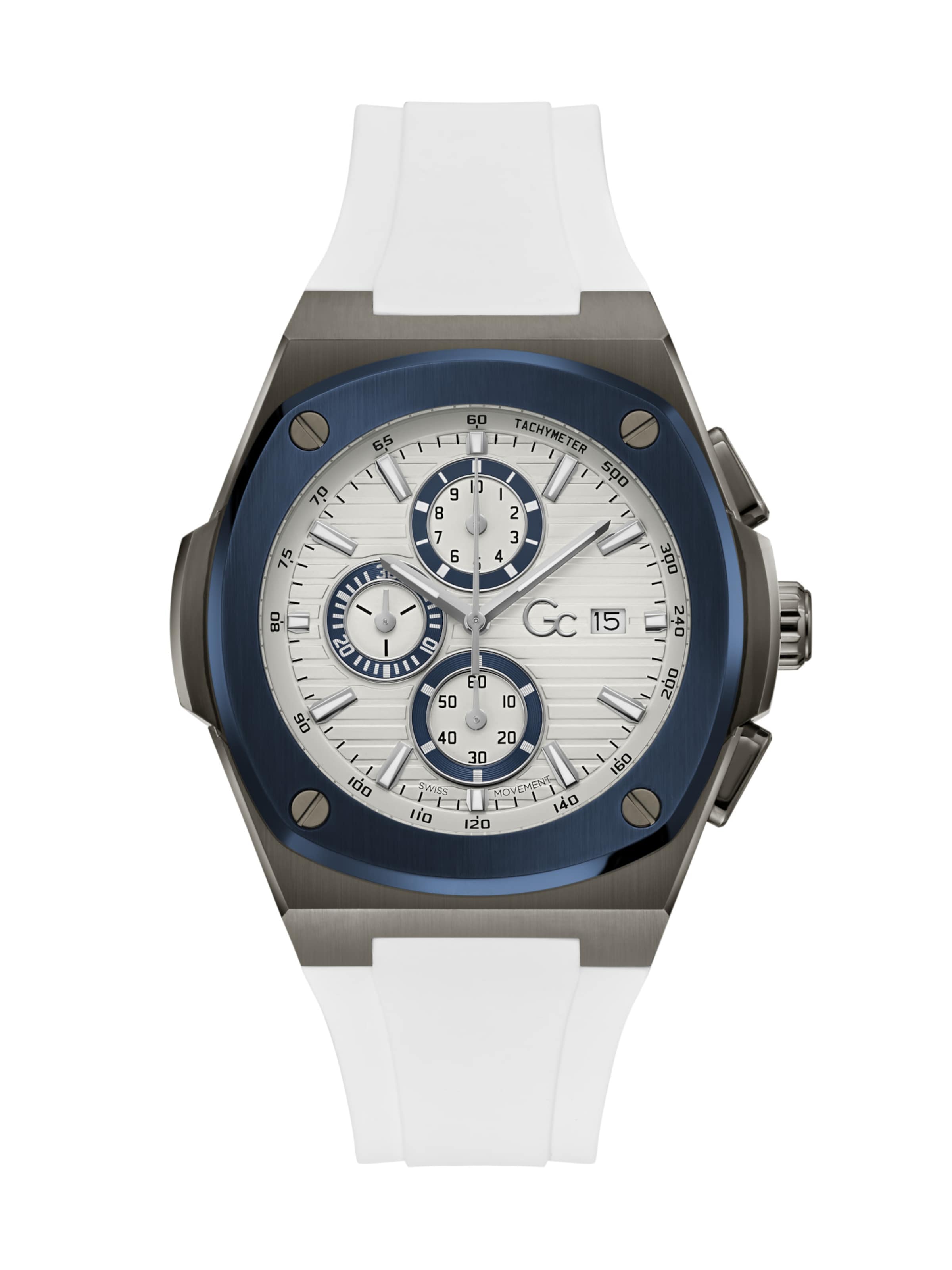 Gc Analogt ur 'Coussin Shape ' i blandingsfarvet: forside