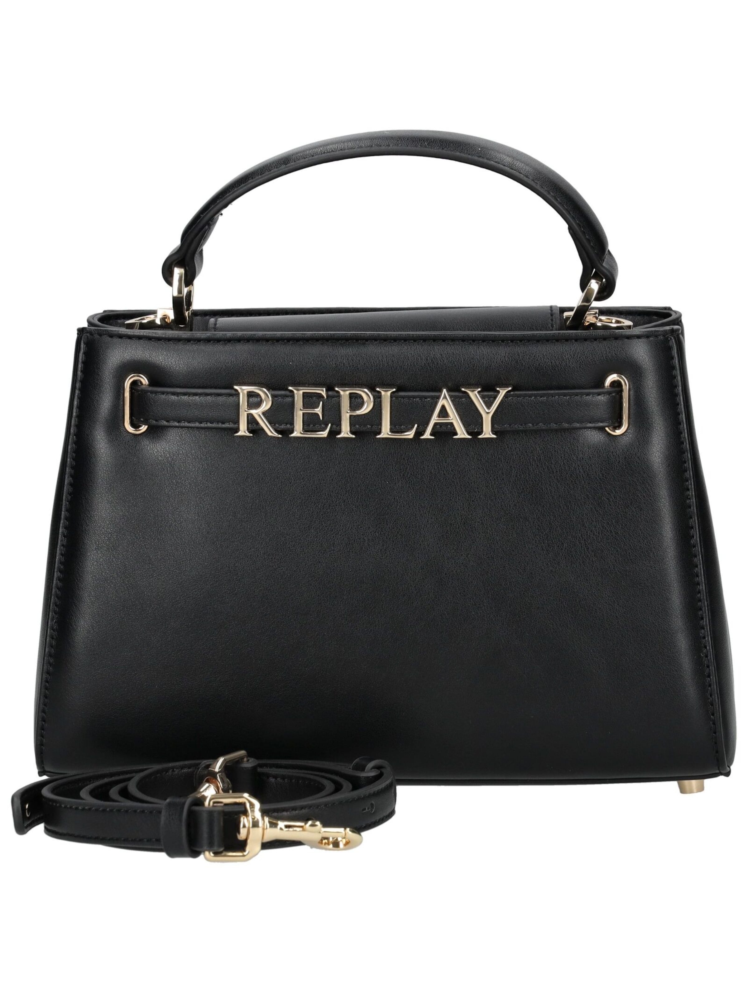 Borsa a mano di REPLAY in nero: frontale