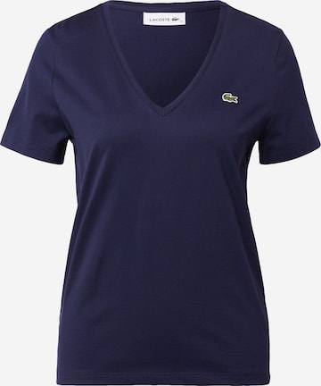 LACOSTE - Camisa em azul: frente