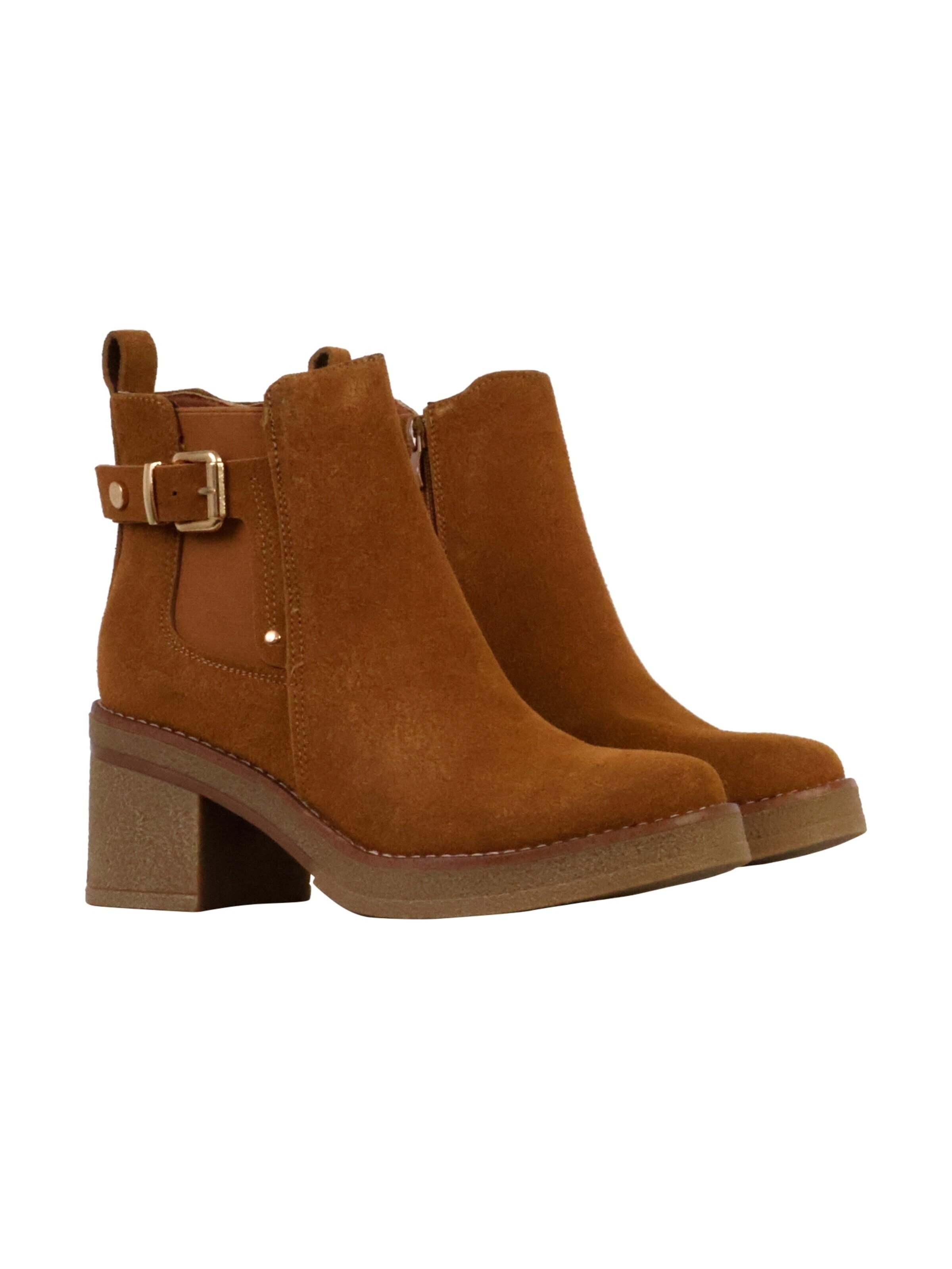 Bottines The Divine Factory en beige