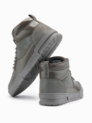 Ombre - Zapatillas deportivas altas en marrón