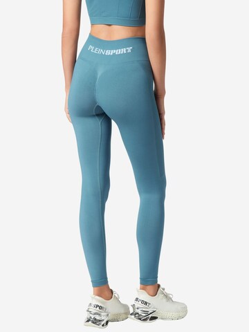 Skinny Pantaloni sportivi di Plein Sport in blu