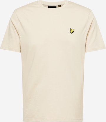 Lyle & Scott Μπλουζάκι σε μπεζ: μπροστά