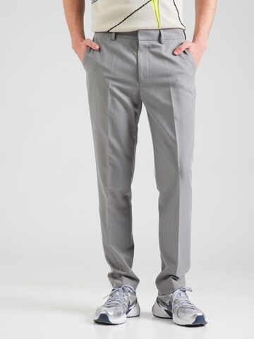 Slimfit Pantaloni con piega frontale di TOPMAN in grigio: frontale