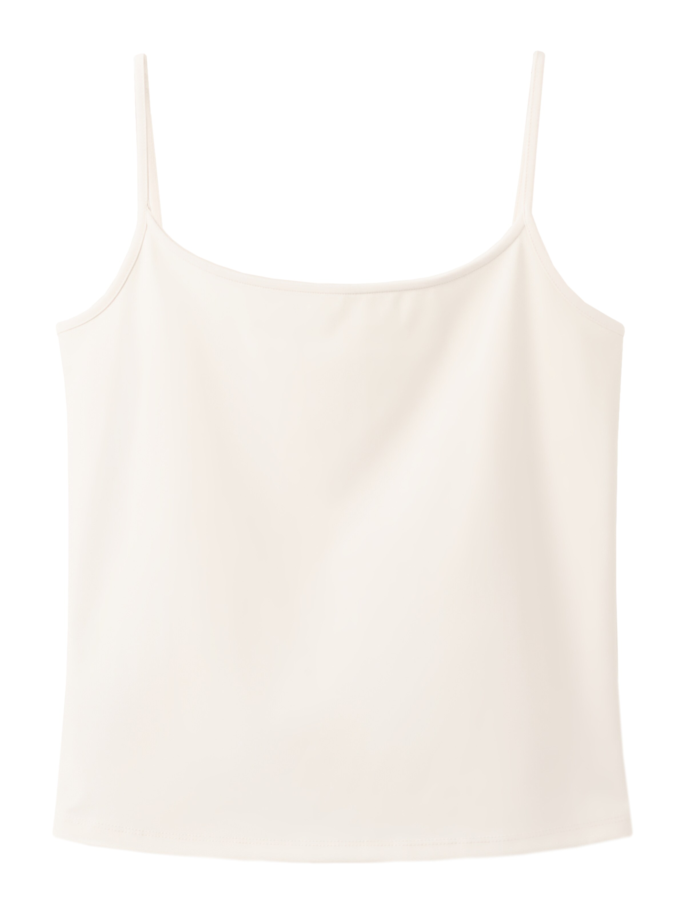 MANGO Top 'BACARI' in Beige: voorkant