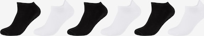 camano Ankle Socks in Black / White, Item view