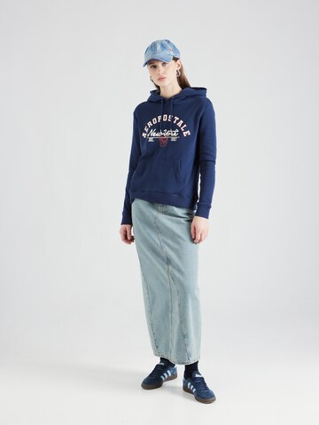 AÉROPOSTALE Sweatshirt in Blauw