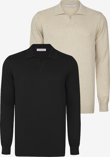 Felix Hardy Sweter w kolorze beżowy / czarnym, Podgląd produktu