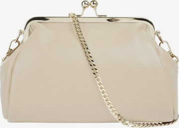 Pochette Cluty en beige : devant