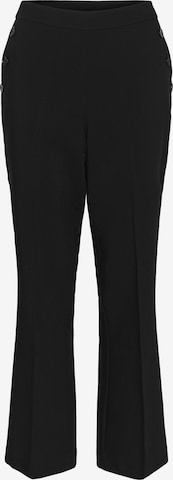 Evazați Pantaloni cu dungă 'KAHella' de la Kaffe pe negru: față