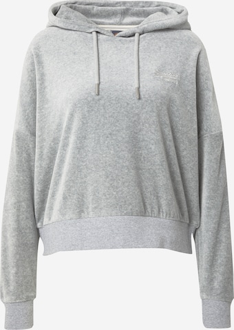 Superdry Sweatshirt in Grijs: voorkant