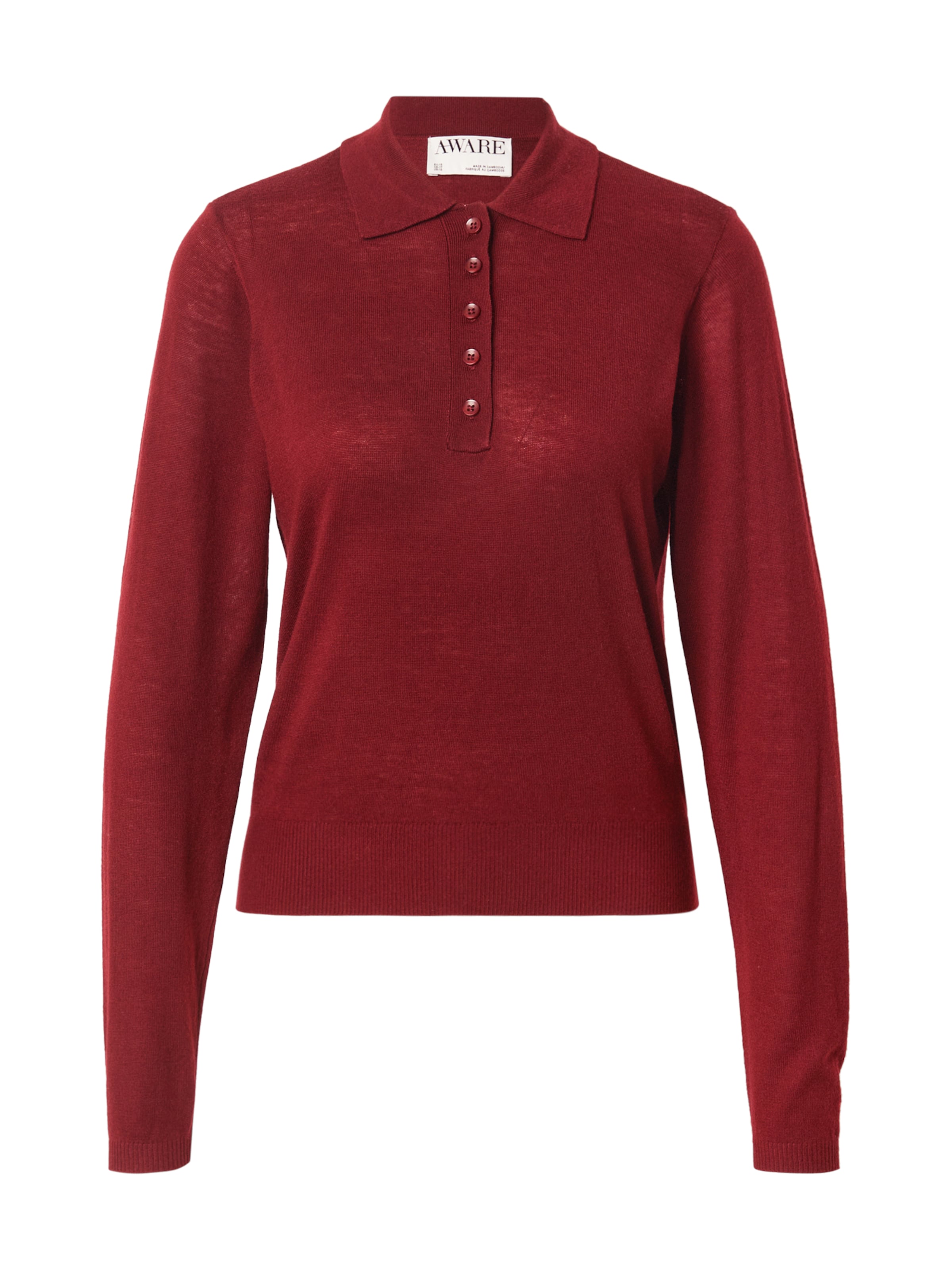 Aware Kampsun, värv punane: eest vaates