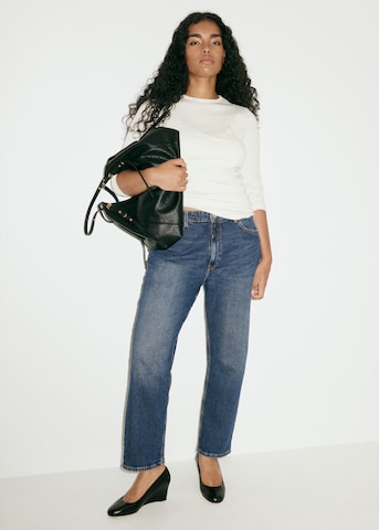 Regular Jeans 'NEWMOM' de la MANGO pe albastru